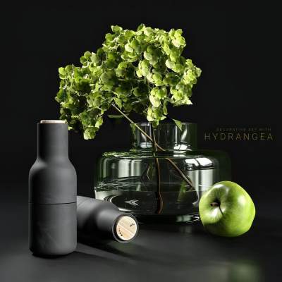 现代摆件组合 水果 调味品